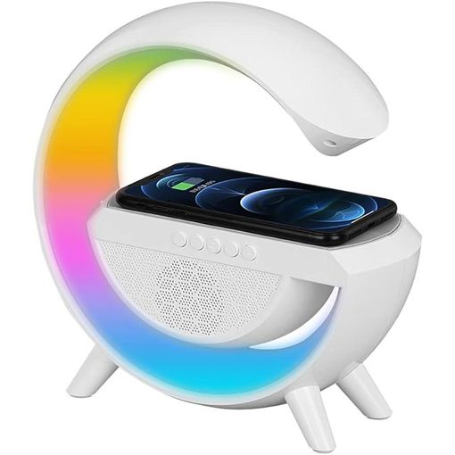 LAMPA LED CU BOXA BLUETOOTH RGB